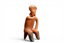 A Nayarit Protoclassic Seated Figure on a Stool