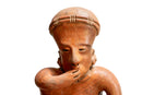 A Nayarit Protoclassic Seated Figure on a Stool