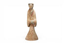 A Chinese Painted Terracotta Figure of a Court Lady