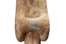 A Chinese Painted Terracotta Figure of a Court Lady