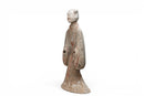 A Chinese Painted Terracotta Figure of a Court Lady