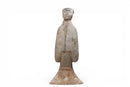 A Chinese Painted Terracotta Figure of a Court Lady