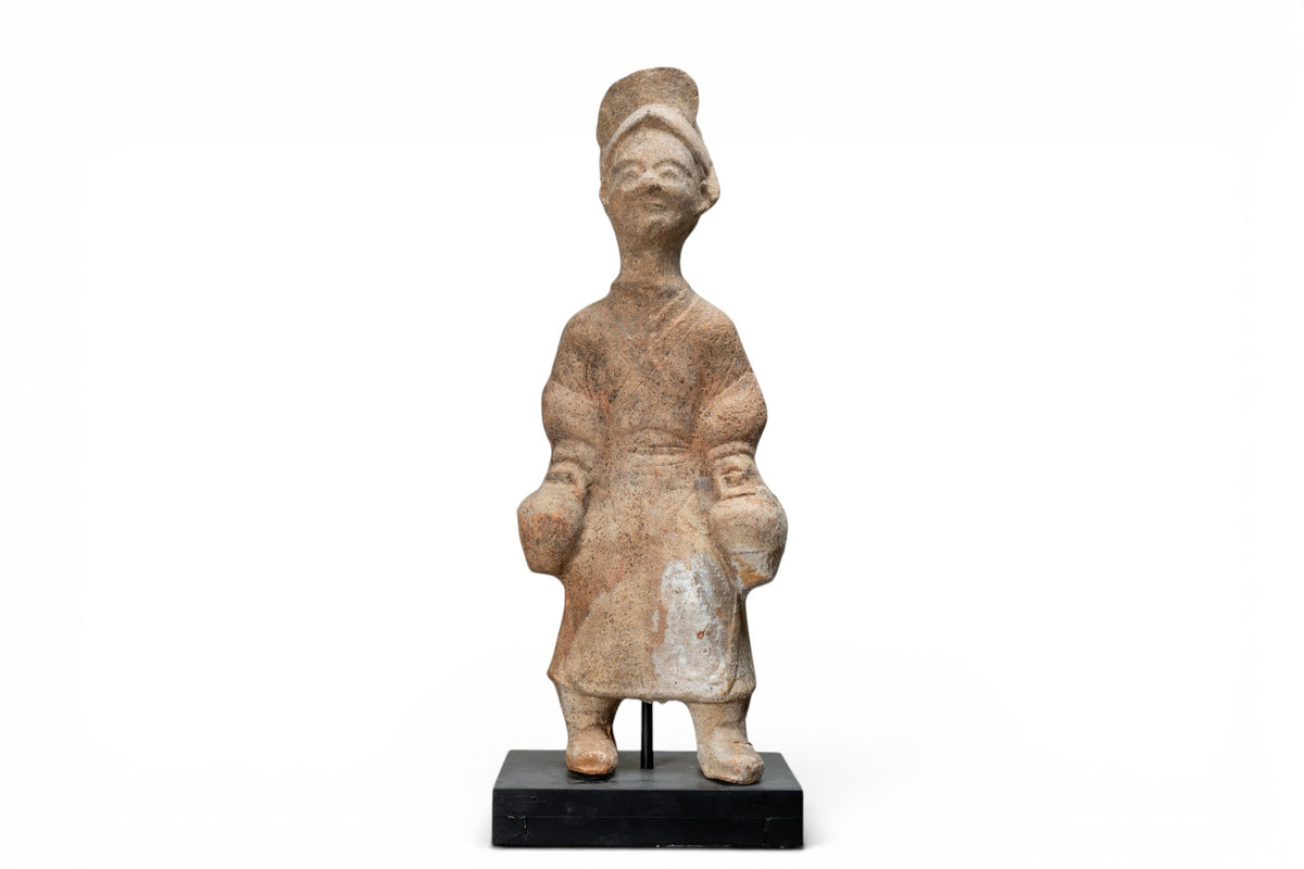 A Male Pottery Figure