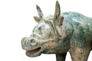 A Chinese Pottery Buffalo