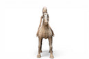 A Chinese Terracotta Horse and Rider