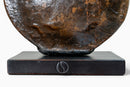 A Chinese Leather Flask Lamp