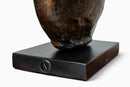 A Chinese Leather Flask Lamp