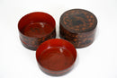 A Collection of Lacquerware Containers