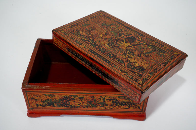 A Collection of Lacquerware Containers