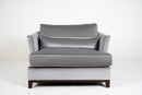 Lounge Chair with Walnut Legs and Base