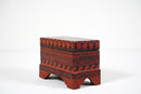 A Red-Lacquered Shan Food Box