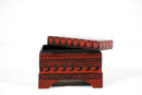 A Red-Lacquered Shan Food Box