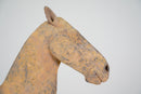 Han Dynasty Horse on A Metal Stand
