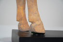 Han Dynasty Horse on A Metal Stand