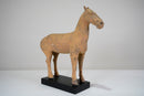Han Dynasty Horse on A Metal Stand