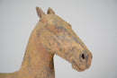 Han Dynasty Horse on A Metal Stand