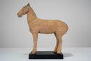 Han Dynasty Horse on A Metal Stand