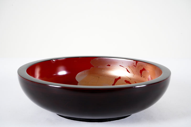 A Lacquered Wooden Bowl