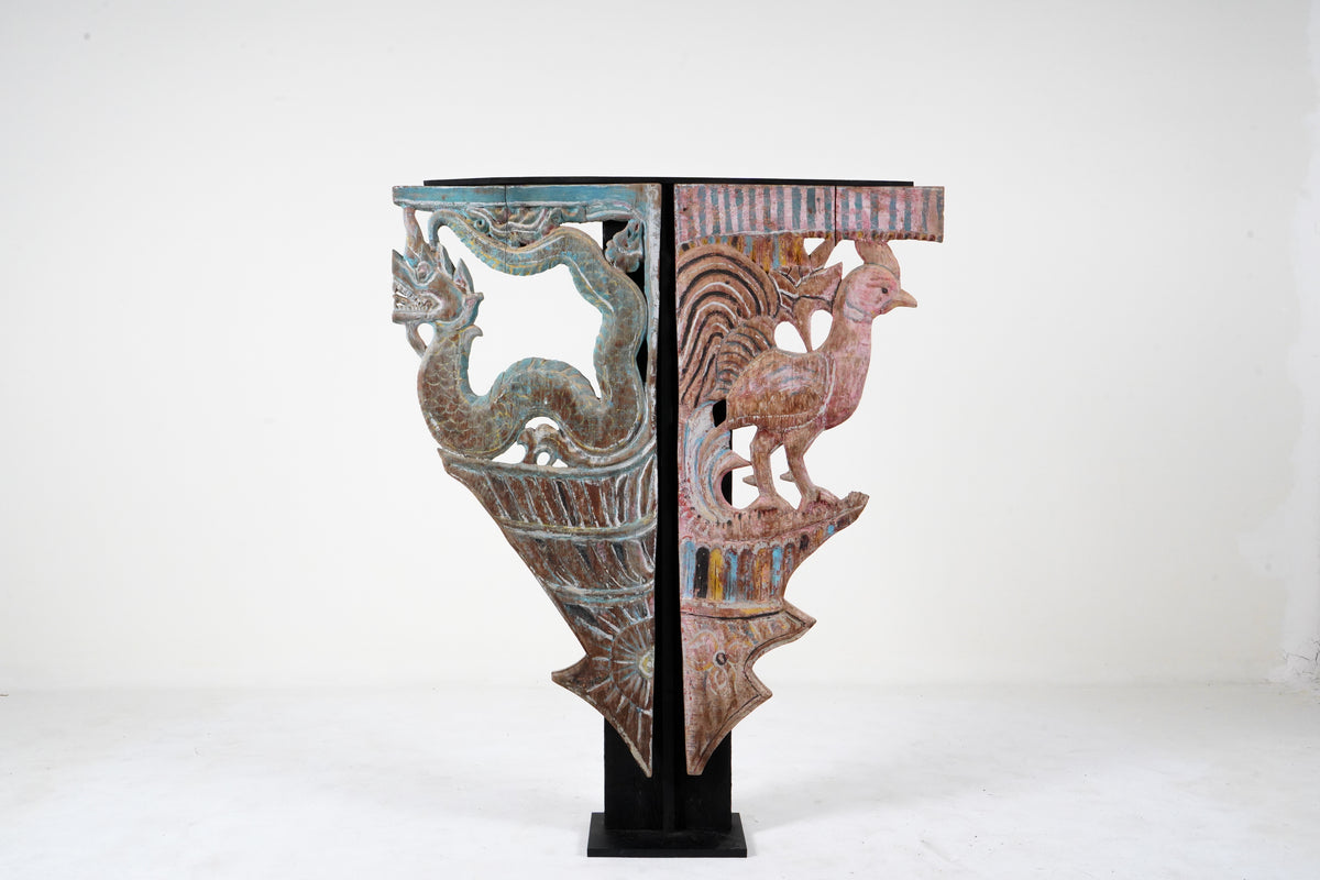 A Collection of Thai Temple Eve Brackets