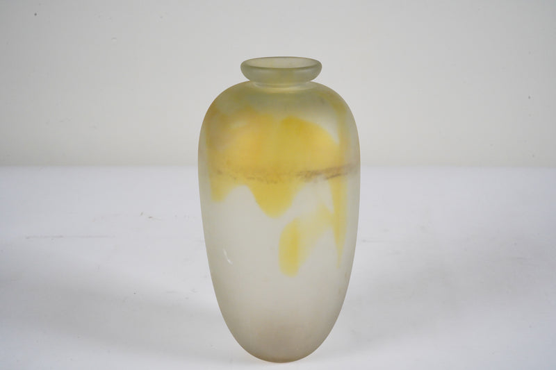 A Frosted Glass Vase