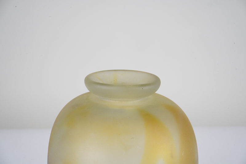 A Frosted Glass Vase