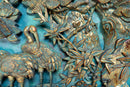 A Chinese Gilt Fretwork Panel