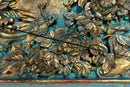A Chinese Gilt Fretwork Panel