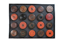 A Mounted Collection of Betel Nut Trays