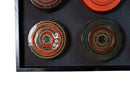A Mounted Collection of Betel Nut Trays