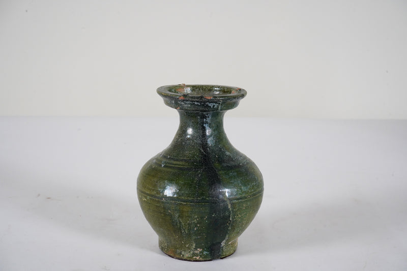 A Small Han (206BC - 220AD) Glazed Hu Vessel