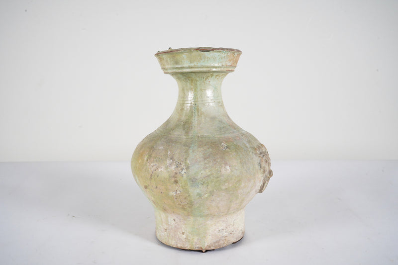 A Han (206BC -220AD) Glazed Hu Vessel