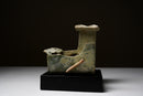 A Han Dynasty  (206BC-220AD) Model of a Pig's Pen