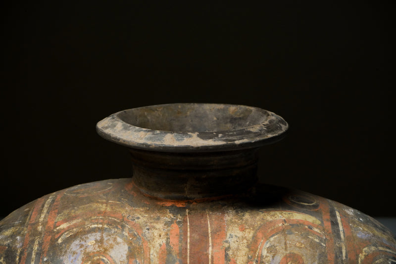 A Han Dynasty (206BC -220AD) Cocoon Jar