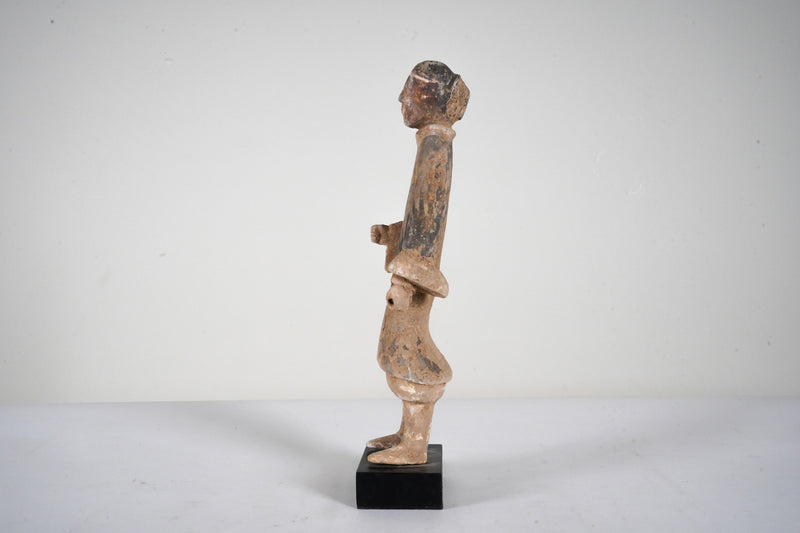 A Han Dynasty (206BC-220AD) Soldier On Stand