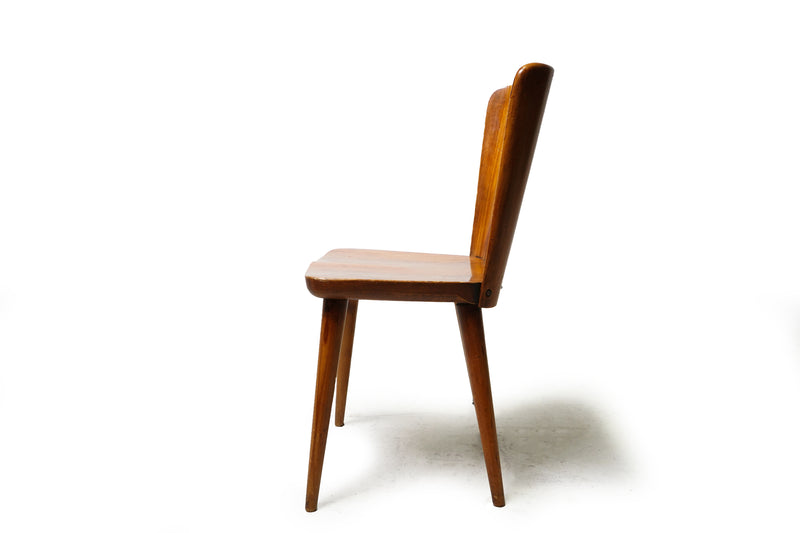 Mid-Century Modern Contoured Side Chair