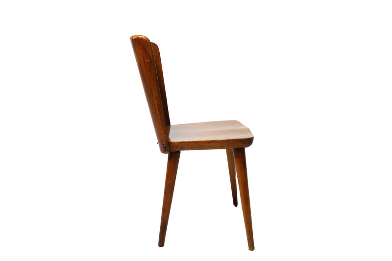 Mid-Century Modern Contoured Side Chair