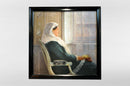"Dame Devant Une Fenetre" by Fernand Blayn