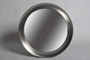 Impressive Metal Mirror in the Style of Sergio Mazza
