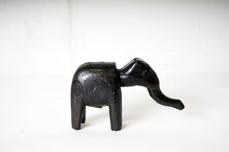 Wooden Paper Mache Mold of Elephant