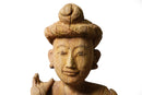 Hand-Carved Wooden Gong Bearers | c.1980