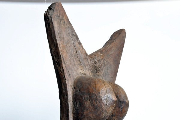 Carved Wooden Bamana Tribe Post