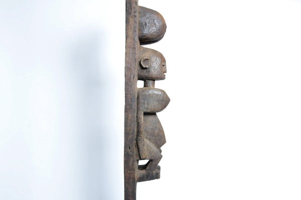 Carved Wooden Bamana Tribe Post