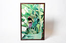 Oil Painting of a Banana Tree in Blossom