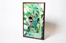 Oil Painting of a Banana Tree in Blossom