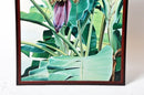 Oil Painting of a Banana Tree in Blossom