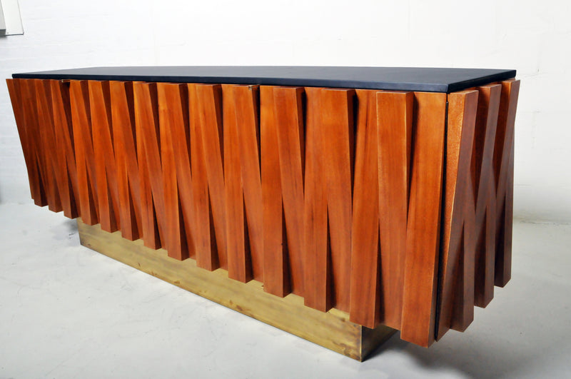 Brutalist Sideboard With Four Doors