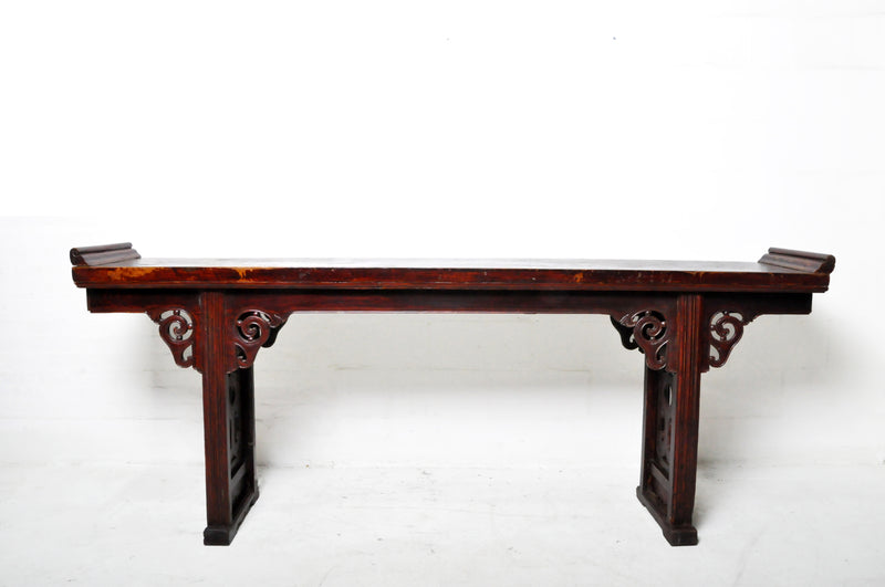 Chinese Altar table with original lacquer and patina