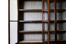 20th Century British Colonial Bookcase with Bottom Storage