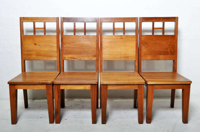 Reclaimed Teak Dining Chairs
