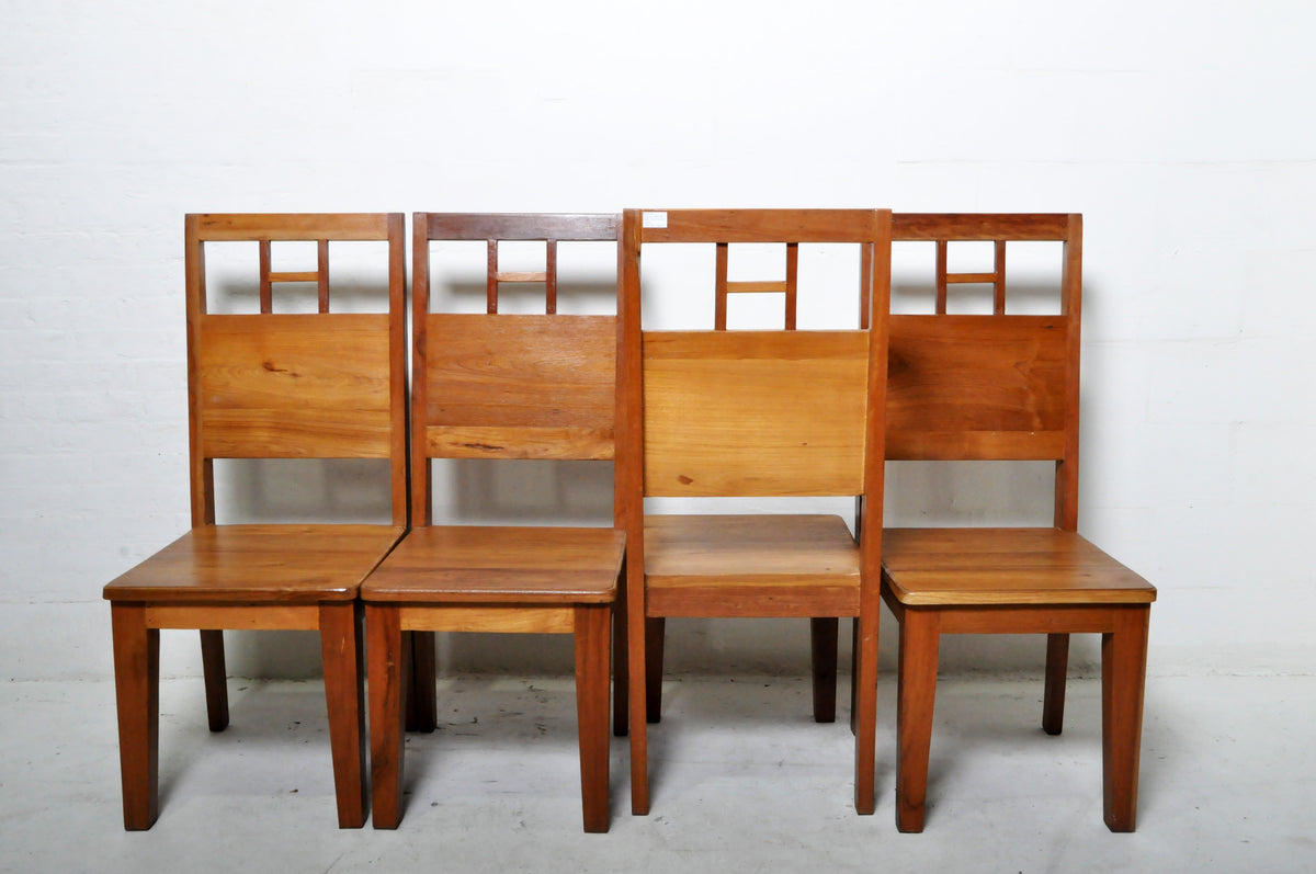 Reclaimed teak dining chairs online